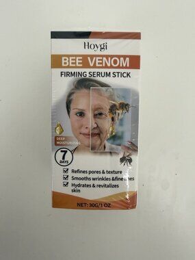 Hoygi Bee Venom Firming Serum Stick, Bee Venom Wrinkle Removal Stick 30g